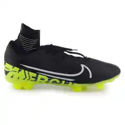 کفش فوتبال طرح نایک MZZ ساقدار Just Do it | مشکی/سفید