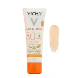 کرم ضد آفتاب رنگی ویشی SPF 50 مدل Anti Taches 3in1 مناسب انواع پوست حجم 50 میلیلیتر