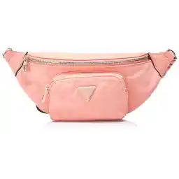 GUESS Women Eco Gemma CROSSBODY Handbag, Coral, One Size