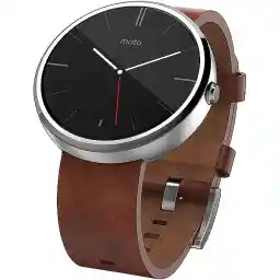 ساعت هوشمند موتورولا Moto 360 Brown Leather Band