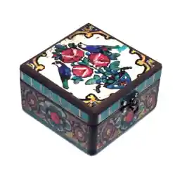 جعبه جواهرات وندا طرح مرغ عشق