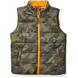 Amazon Essentials Boys and Toddlers' Heavyweight Outerwear Puffer Vest