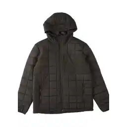 F1JK45 JOURNEY PUFFER JACKE Siyah Erkek Kapüşon Yaka Normal Kalıp Ceket