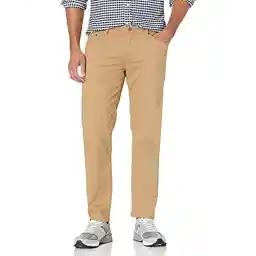 Amazon Essentials Men's Straight Fit 5-Pocket Stretch Twill Pants