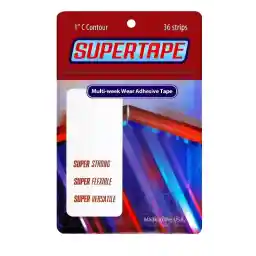 True Tape Supertape Headband پروتز بیضی شکل (1c Half Moon)