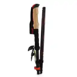 باتوم کوهنوردی اسنوهاک کلیپسی تاشو تکی STPS-315 ABS | مشکی/قرمز