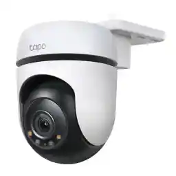 TP-Link Tapo C510W beveiligingscamera voor buiten, WLAN IP-camera, 360° pan/tilt WLAN-camera, 2K resolutie, nachtzicht in kleur, waterdicht IP65, intelligente bewegingsdetectie, tweeweg audio