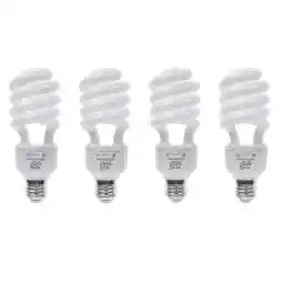 لامپ کم مصرف 25 وات زمرد مدل ka25 پایه E27 بسته 4 عددی
