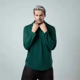 تی شرت کلاهدار آستین بلند مردانه باینت مدل 511-9