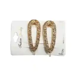 گیره مو زنانه مدل گلبرگ کد 3 مجموعه 2 عددی