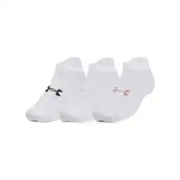 Under Armour Unisex Adults Essential No Show 3 Pack Socks