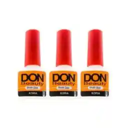 چسب ناخن مصنوعی دان بیوتی مدل BG مجموعه 3 عددی