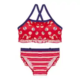 مایو شنا بچه گانه دخترانه دو تکه بندی NAME IT02 MGH | قرمز