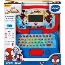 کامپیوتر آموزشی VTech Spidey - لپ تاپ اسباب بازی - یادگیری حساب و بیشتر - اسباب بازی های آموزشی کودکان - از 3 سالگی