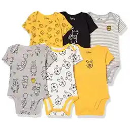 Amazon Essentials unisex-baby Short-Sleeve Bodysuits