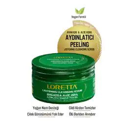 لورتا آلئو ورا و آووکادو، تصفیه کننده، ظاهر ضد توت فرنگی، جلوگیری از چین و چروک، لایه برداری روشن کننده بدن