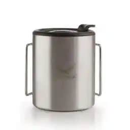 لیوان کوهنوردی اسنوهاک دربدار استیل دوجداره 220 میل SN-M2 ABS | نقره ای