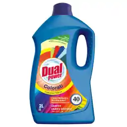 مایع لباسشویی دوآل پاور مدل رنگین شور کد 40 حجم 2 لیتر