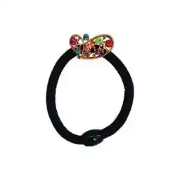 کش مو زنانه مدل قلب نگین دار کد 14