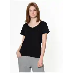 ALMA T-SHIRT S/S TEE Siyah Kadın T-Shirt 910953-2001