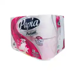 دستمال توالت پاپیا مدل معطر بسته 12 عددی