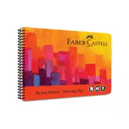 Faber-Castell Resim Defteri, 25x35 cm, 30 Yaprak, Sert Karton Kapak, Spiral Cilt, 120g Kaliteli Kağıt, Kolay Koparılabilen Sayfalar, Boyama Teknikleri Kılavuzu İçerir