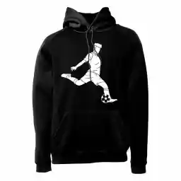 هودی ورزشی فوتبال فشن لاین FTBL 11 | مشکی/سفید