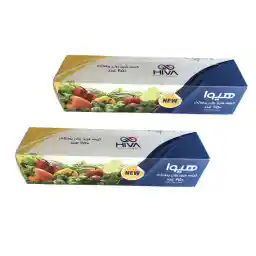 کیسه فریزر هیوا مدل رولی اقتصادی دو بسته 250 عددی