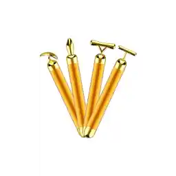 ست ابزار ماساژ ضد چروک صورت ماساژور طلایی دوپاگو