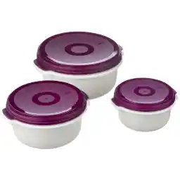 Emsa 508455 Micro Family 3-pack Wit/Braambes