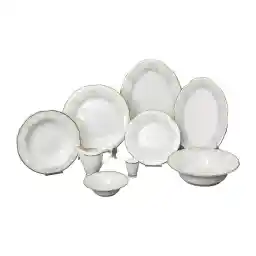 سرویس غذاخوری 31 پارچه کاترینا طرح مونترال کد K1