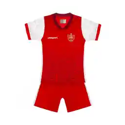 ست پیراهن شورت فوتبال بچه گانه اول پرسپولیس آلشپرت MUH2668-003 هواداری | قرمز/سفید