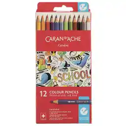 مداد آبرنگی 12 رنگ کارن داش