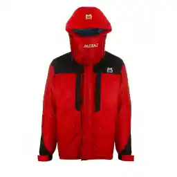 کاپشن کوهنوردی موتال پر سنگین MTL ALEV 8000 _ M128 | قرمز/مشکی
