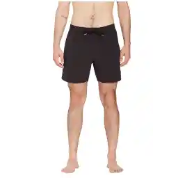 Siyah Erkek Kısa Şort Mayo A2512306_Volcom Lido Solid 16 Blk