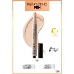 Note Cosmetics Perfecting Pen Illuminator Effect Under Eye Concealer Pen 01 Light Rose