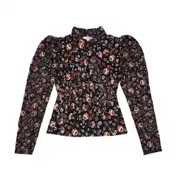 بلوز آستین بلند زنانه مورگان مدل مجلسی طرح لمه بلوز آستین بلند زنانه مورگان مدل مجلسی طرح لمه