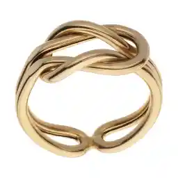 انگشتر طلا 18 عیار زنانه مایا ماهک مدل MR0671 گره بینهایت سایز 53