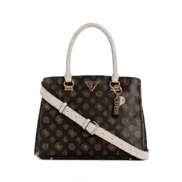 GUESS Womens Noelle Luxury Satchel Handbag