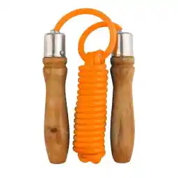 طناب ورزشی بدنسازی دسته چوبی 200 DST | نارنجی