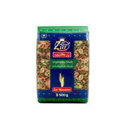 ماکارونی شلز سبزیجات زر ماکارون - 500 گرم