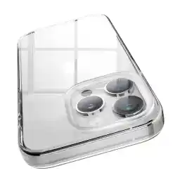 قاب شفاف هیبریدی elago سازگار با قاب محافظ آیفون 15 پرو، شفاف، فناوری هیبریدی PC + TPU، محافظت در برابر سقوط درجه نظامی ایالات متحده، کاهش زردی (شفاف)