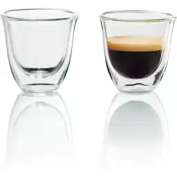 لیوان اسپرسو دو جداره De'Longhi DLSC310 ست 2، 2 عددی (بسته 1 عددی)