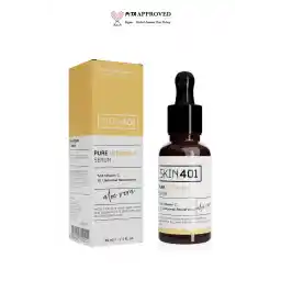 Skin401 10% ویتامین C سرم یکسان کننده رنگ روشن کننده تون 30 میلی لیتر