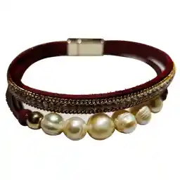 دستبند اچ کیو مدل مروارید