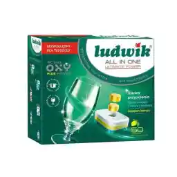 قرص ماشین ظرفشویی لودویک مدل All In One بسته 50 عددی