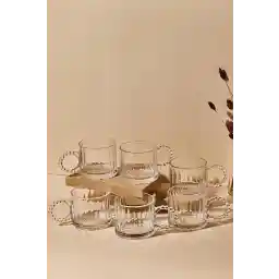 Perotti Ringo Line 6'lü 325ml Cam Kupa