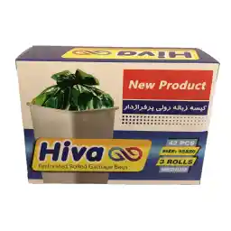 کیسه زباله هیوا مدل مقاوم 1401 بسته 42 عددی