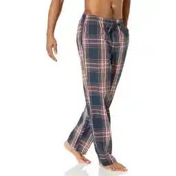 Amazon Essentials Mens Straight-Fit Woven Pajama Pant with Pockets