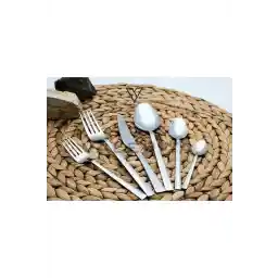 ست چنگال و قاشق و چاقو 72 تکه Gökdil Tuana برای 12 نفر